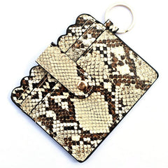 Leopard Print Card Holder Student Wallet