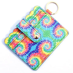 Leopard Print Card Holder Student Wallet