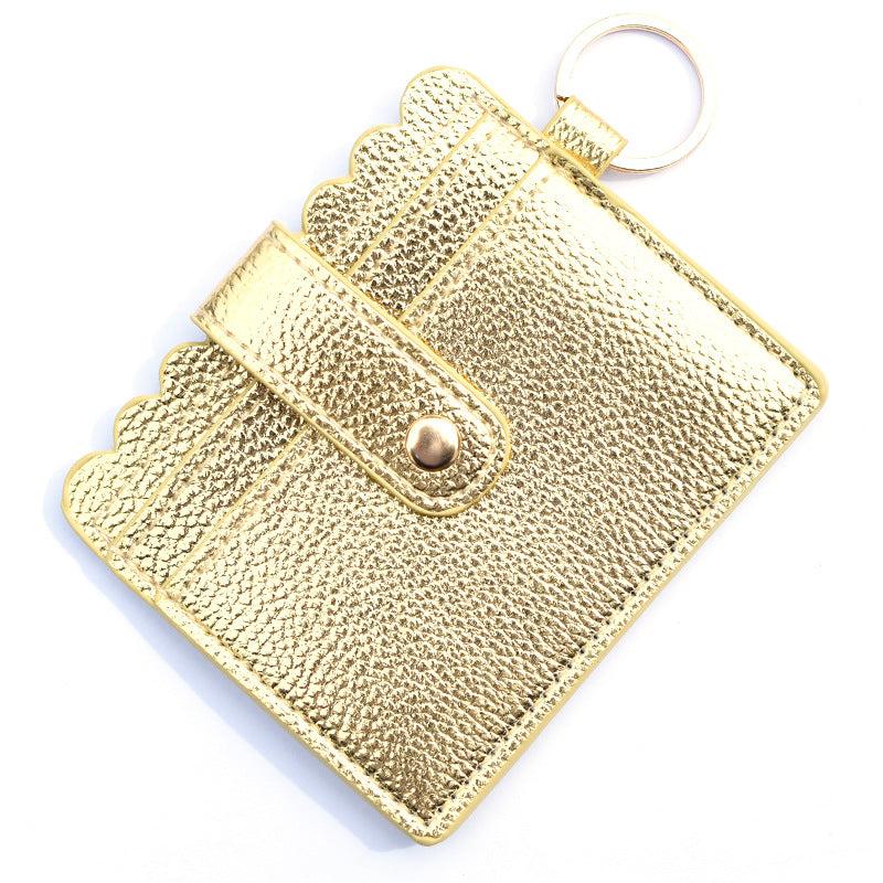 Leopard Print Card Holder Student Wallet