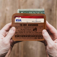 Vintage PU Leather Wallet Coin Purse Card Holder For Men