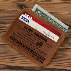 Vintage PU Leather Wallet Coin Purse Card Holder For Men