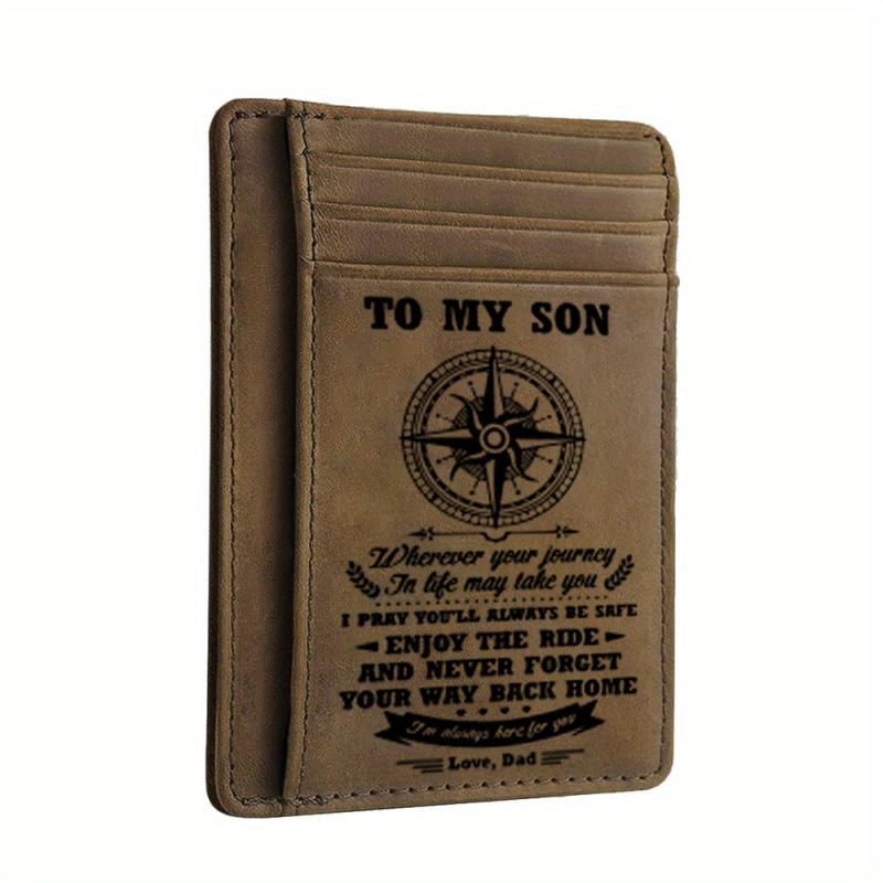 Vintage PU Leather Wallet Coin Purse Card Holder Classic Retro Ticket Holder