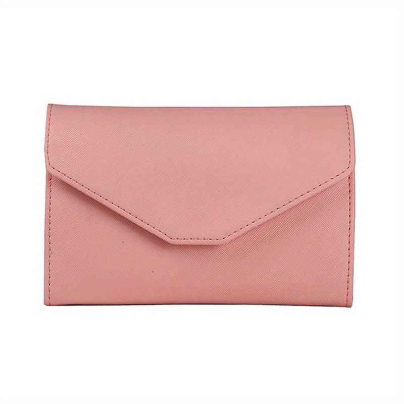 PU Three Fold Travel Passport Bag