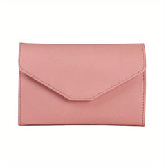 PU Three Fold Travel Passport Bag