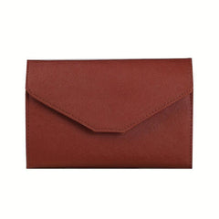 PU Three Fold Travel Passport Bag