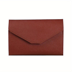 PU Three Fold Travel Passport Bag