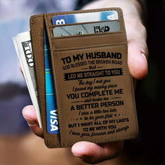 Vintage PU Leather Wallet Men's Ultra thin Card Bag