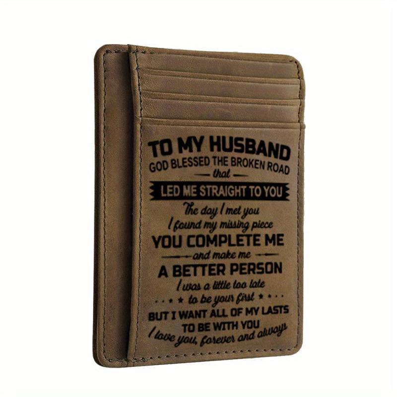 Vintage PU Leather Wallet Men's Ultra thin Card Bag