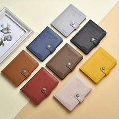 Passport Holder Cover Wallet For Women Men Blocking Travel Wallet