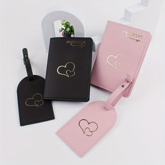 Heart To Heart Airplane Travel Document Storage Bag
