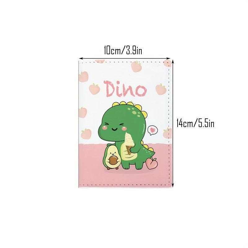 Dinosaur Passport Protective Cover Waterproof Lightweight ID Bag