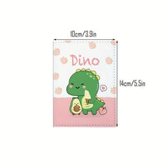 Dinosaur Passport Protective Cover Waterproof Lightweight ID Bag