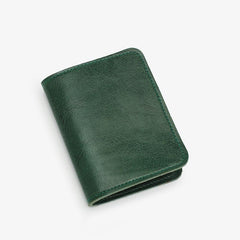 Men's Short Card Holder Ultra-thin PU Leather Card Holder