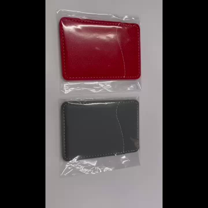 PU Leather Card Holder Coin Purse Money Bank Credit Card Case