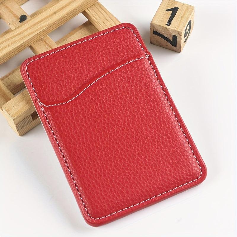 PU Leather Card Holder Coin Purse Money Bank Credit Card Case
