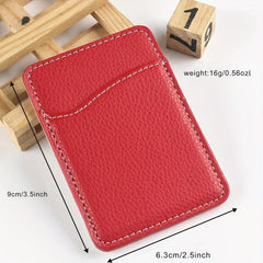 PU Leather Card Holder Coin Purse Money Bank Credit Card Case