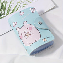 Cartoon Animal Card Holder Anti-degaussing Slim Card Wallet Case