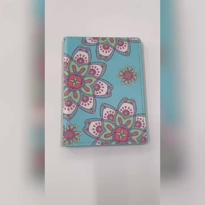 Ethnic Style Passport Cover Ticket Folder Storage Bag