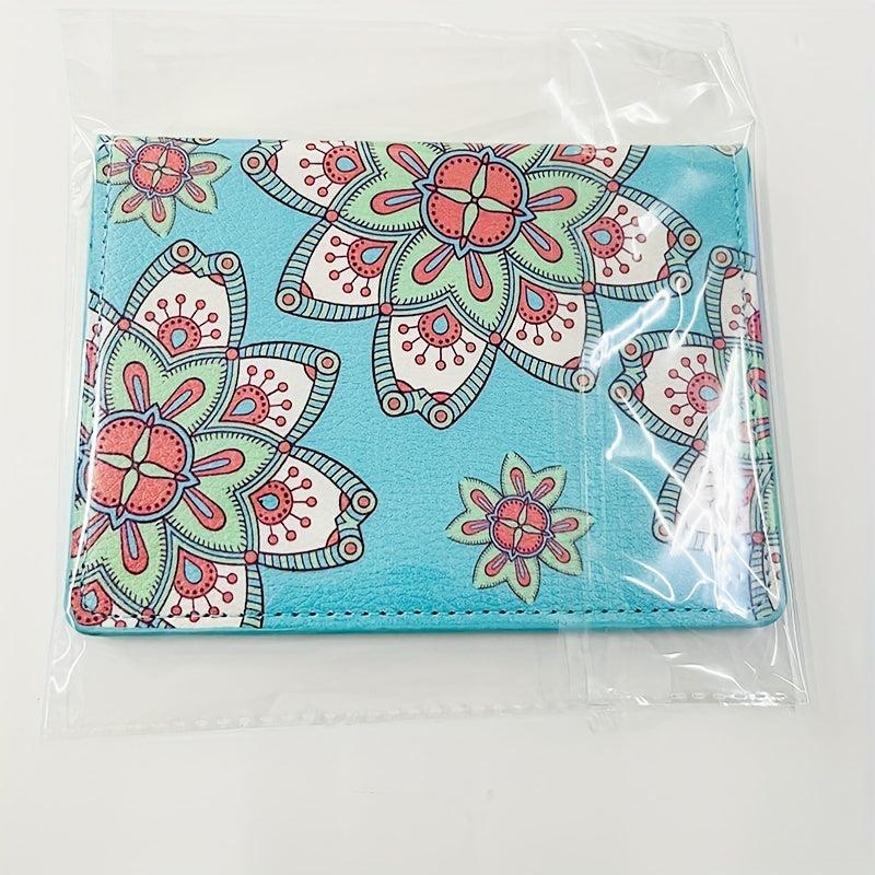 Ethnic Style Passport Cover Ticket Folder Storage Bag