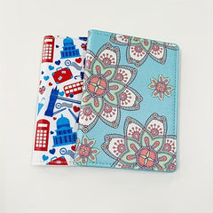 Ethnic Style Passport Cover Ticket Folder Storage Bag