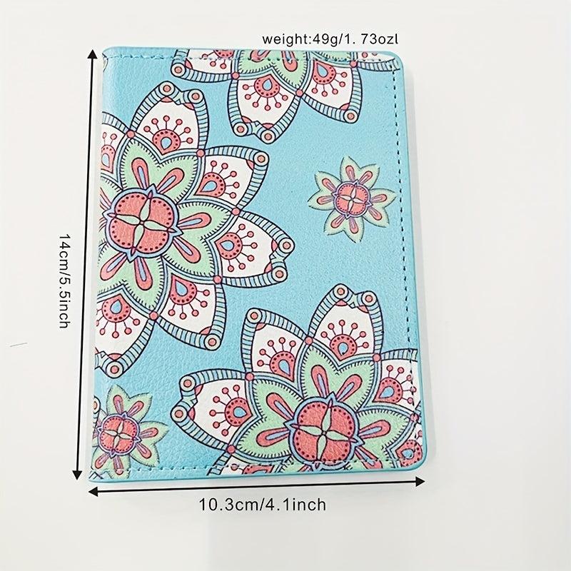 Ethnic Style Passport Cover Ticket Folder Storage Bag