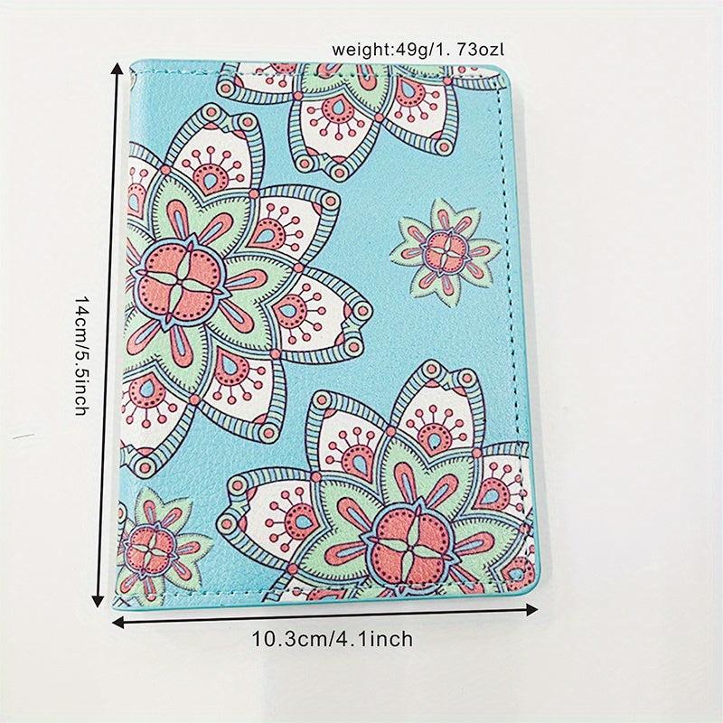 Ethnic Style Passport Cover Ticket Folder Storage Bag