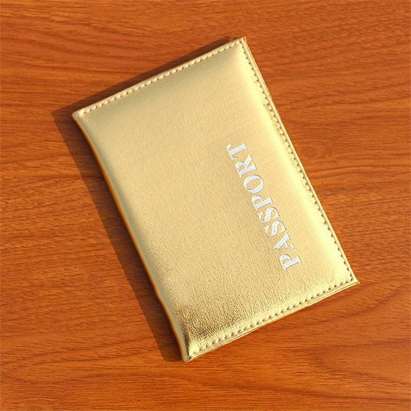 Glossy Passport Covers PVC Waterproof Holders