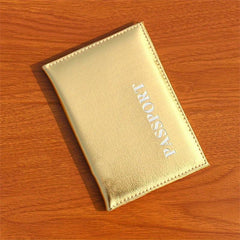 Glossy Passport Covers PVC Waterproof Holders
