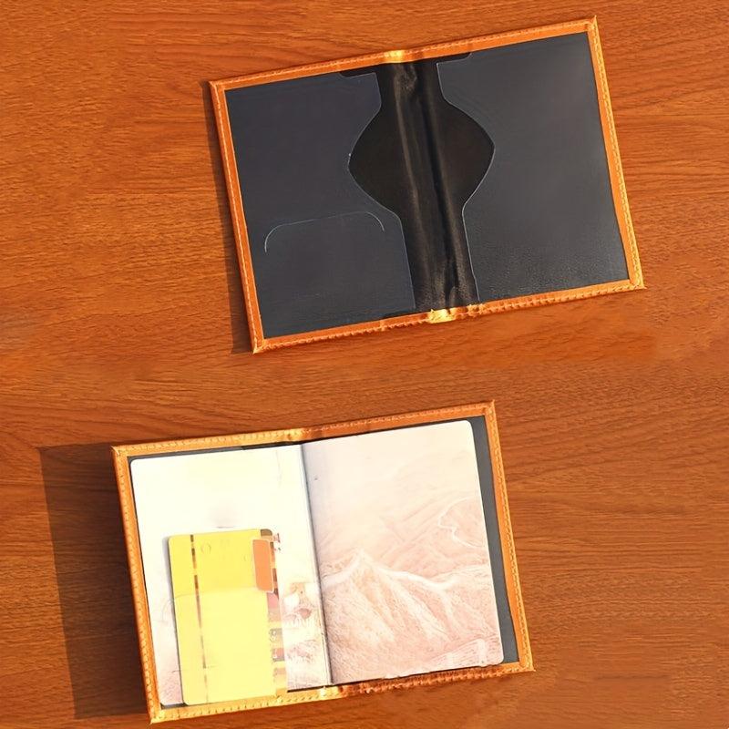 Glossy Passport Covers PVC Waterproof Holders