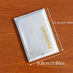 Glossy Passport Covers PVC Waterproof Holders
