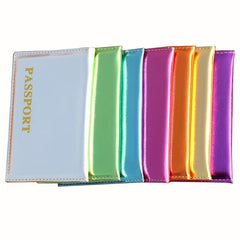 Glossy Passport Covers PVC Waterproof Holders