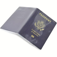 Passport Card Protector Transparent PVC Protective Cover