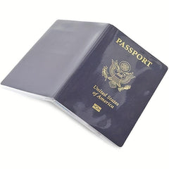Passport Card Protector Transparent PVC Protective Cover