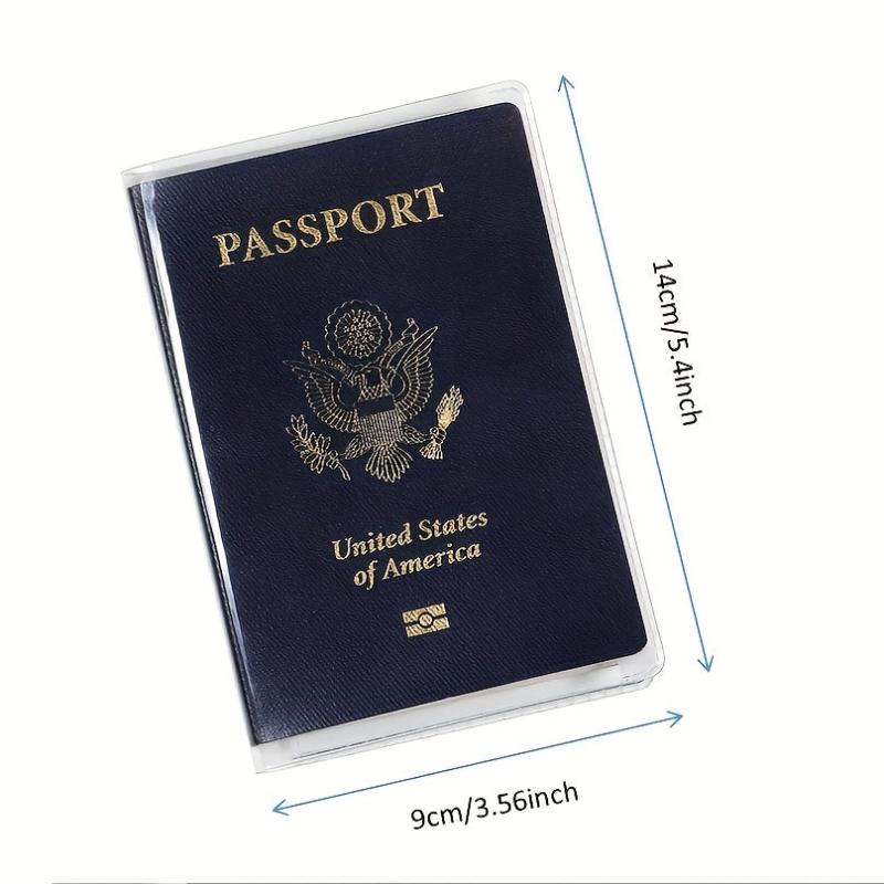 Passport Card Protector Transparent PVC Protective Cover