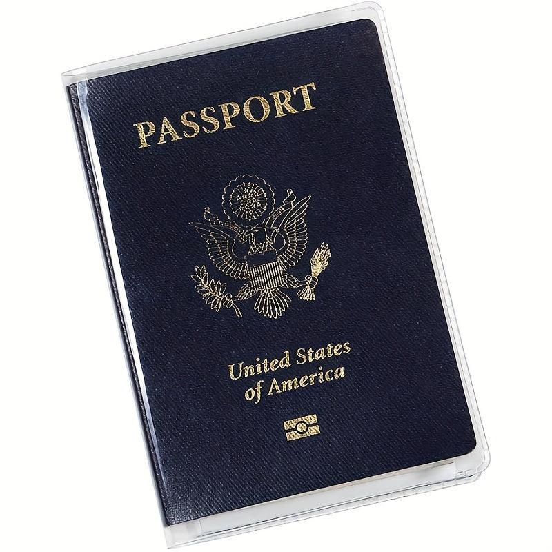 Passport Card Protector Transparent PVC Protective Cover