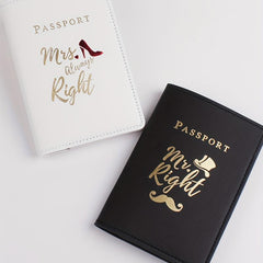Couple Travel Passport Clip Set for Boyfriend