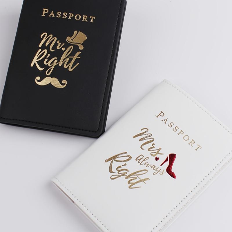 Couple Travel Passport Clip Set for Boyfriend