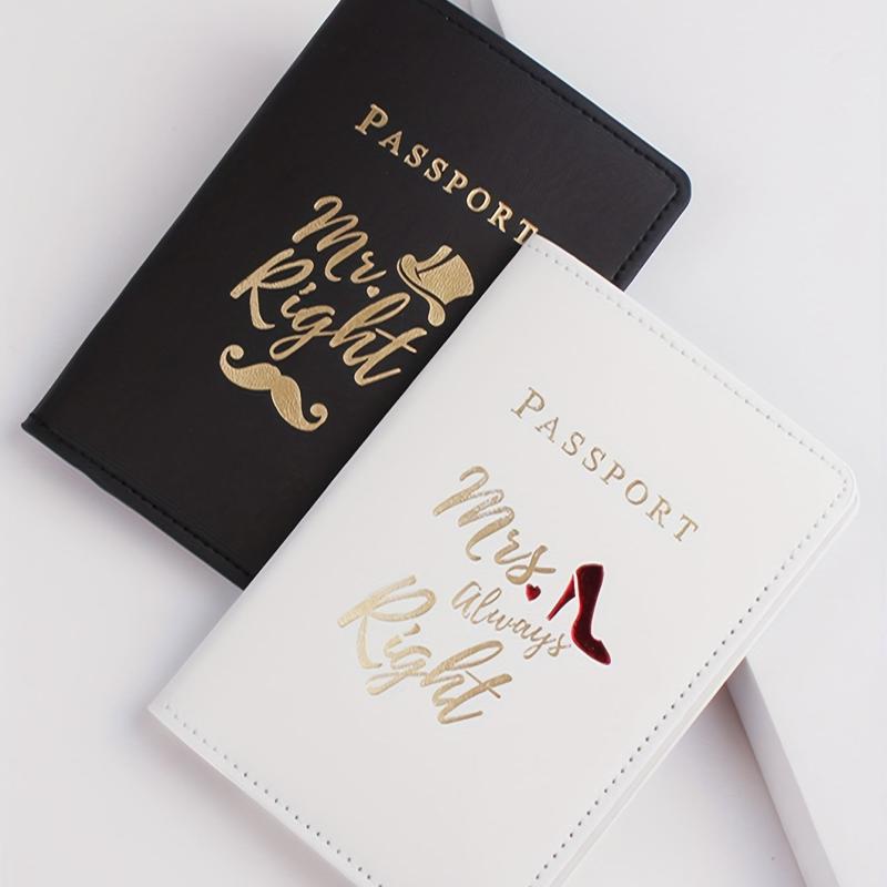 Couple Travel Passport Clip Set for Boyfriend