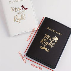 Couple Travel Passport Clip Set for Boyfriend