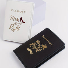 Couple Travel Passport Clip Set for Boyfriend