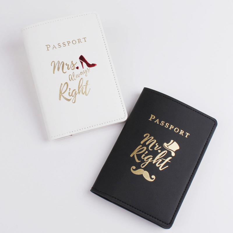 Couple Travel Passport Clip Set for Boyfriend