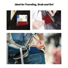 Classic PU Leather Passport Holder