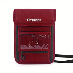 RFID Anti Theft Crossbody Passport Bag