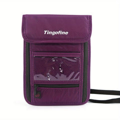 RFID Anti Theft Crossbody Passport Bag