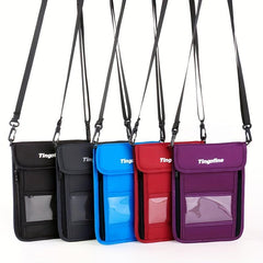 RFID Anti Theft Crossbody Passport Bag