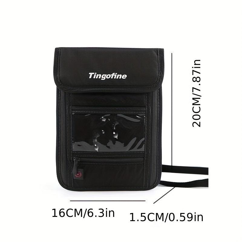 RFID Anti Theft Crossbody Passport Bag