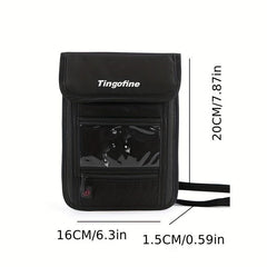 RFID Anti Theft Crossbody Passport Bag