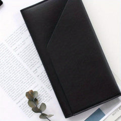 Multifunctional PU Leather Wallet Coin Purse Passport Holder Card Case