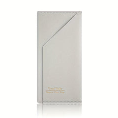 Travel Passport Protective Cover PU Leather Passport Wallet Ticket Clip