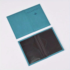 Casual PU Passport Holder Travel Accessories